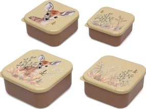 Φαγητοδοχεία (Σετ 4τμχ) Kiokids My Deer 4188