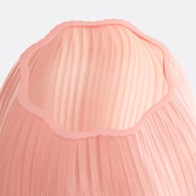 Βάζο από ριγέ γυαλί, ύψος 27 εκ., OLMA