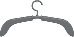 vidaXL Κρεμάστρες Ρούχων Επεκτεινόμενες 5 τεμ. Γκρι