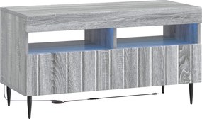 vidaXL 5 Τεμάχια LED Τηλεοπτικού Ντουλαπιού Γκρι Sonoma