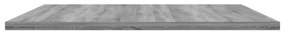 vidaXL Ράφια Τοίχου 4 τεμ. Γκρι Sonoma 60x50x1,5 εκ. Επεξεργ. Ξύλο