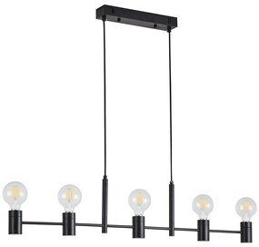 SE21-BL-120 ADEPT BLACK METAL PENDANT Γ4