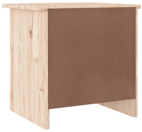 vidaXL Κομοδίνο ALTA 41x35x41 εκ. από Μασίφ Ξύλο Πεύκου