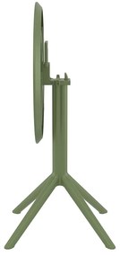 SKY OL.GREEN Φ60X74εκ. ΤΡΑΠΕΖΙ ΠΤΥΣ/ΝΟ ΠΟΛ/ΝΙΟΥ