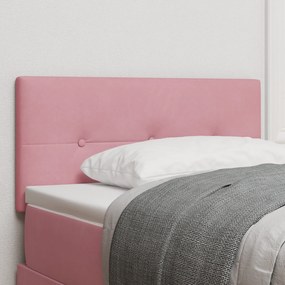 vidaXL Κεφαλάρι με Κουμπιά Ροζ 80 εκ Βελούδο