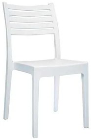 Καρέκλα Olimpia Πλαστική Άσπρη 46x52x86cm