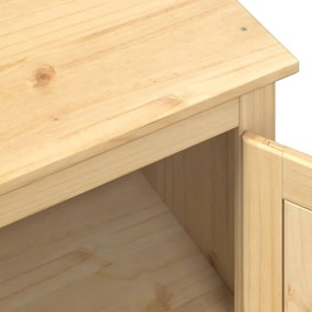vidaXL Ντουλάπα Corona 55x38x170 εκ. από Μασίφ Ξύλο Πεύκου
