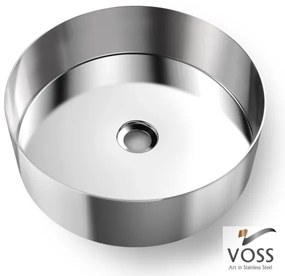 Νιπτήρας Milo Voss-Inox-Διάμετρος 40 εκ.