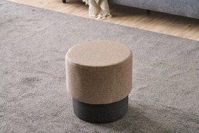 Πουφ Σκαμπό Καφέ PATARA 40x40x40