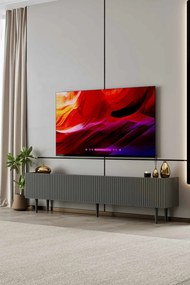 Έπιπλο Τηλεόρασης Γκρι CLOSOO 200x29x20