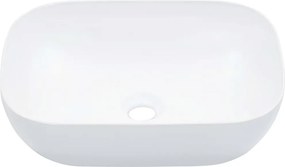 vidaXL Νιπτήρας Λευκός 45,5 x 32 x 13 εκ. Κεραμικός