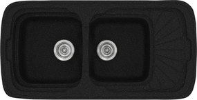 Sanitec Classic 304 (96×51) - Γρανιτένιος νεροχύτης - Metallic SPACE