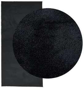 vidaXL Χαλί OVIEDO με Κοντό Πέλος Μαύρο 100 x 200 εκ.