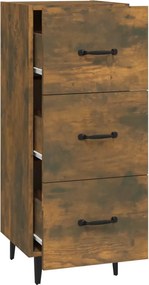 vidaXL Ντουλάπι Καπνιστή Δρυς 34,5 x 34 x 90 εκ. Επεξεργασμένο Ξύλο