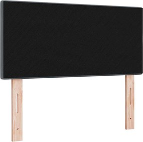 vidaXL LED κεφαλάρι με φώτα λωρίδας LED Γκρι 90 cm Πολυεστέρας