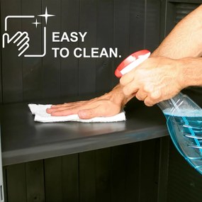 vidaXL Πλαστικό Ντουλάπι 65 x 45 x 181 εκ.