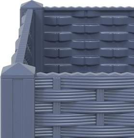 vidaXL Ζαρντινιέρα 80 x 40 x 23 εκ. από Πολυπροπυλένιο