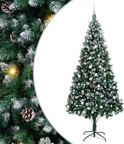 vidaXL Τεχνητό Χριστουγεννιάτικο Δέντρο με 300 LED Πράσινο 240 cm