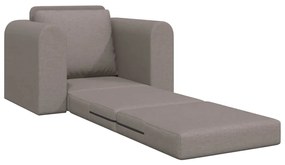 vidaXL Κρεβάτι καναπές Taupe 98 x 71 x 83 εκ. ύφασμα