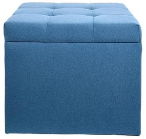 Ταμπουρέ με Αποθηκευτικό Χώρο 74 Fylliana Μπλέ 50x50x46 εκ. 50x50x46 εκ.