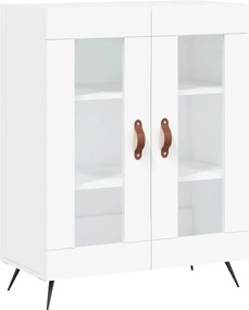 vidaXL Ντουλάπι Λευκό 69,5x34x180 εκ. από Επεξεργασμένο Ξύλο