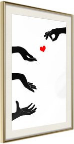 Αφίσα - Playing With Love - 20x30 - Χρυσό - Με πασπαρτού