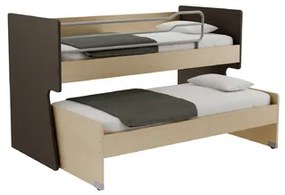 ALFA SET  Παιδική Κουκέτα Alfaset Bee 90x190/200 Καφέ BEST-123456813