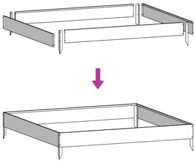 ΖΑΡΝΤΙΝΙΕΡΑ ΥΠΕΡΥΨΩΜΕΝΗ ΛΕΥΚΟ 100X100X18,5 ΕΚ. ΑΤΣΑΛΙ 851011