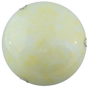 Πλαφονιέρα Φωτιστικό Οροφής 30cm 2xE27 40W IP20 Arlight 0064160 Κίτρινο