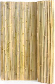 VEVOR Natural Rolled Bamboo Fence Bamboo Panel 6 ft H x 8 ft L x 0.75 in D.