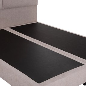 ΚΡΕΒΑΤΙ MILO HM616.32 ΜΠΕΖ ΥΦΑΣΜΑ ΓΙΑ ΣΤΡΩΜΑ 160x200εκ