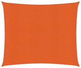 Πανί Σκίασης Τετράγωνο Πορτοκαλί 4 x 4 μ. 160 γρ./μ² από HDPE - Πορτοκαλί