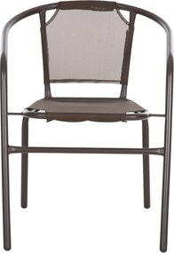 ΠΟΛΥΘΡΟΝΑ ΕΞ.ΧΩΡΟΥ LEDAN HM5977.02 ΜΕΤΑΛΛO & TEXTILENE ΚΑΦΕ 55x58x72Υεκ.