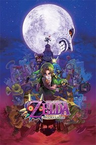 Αφίσα The Legend Of Zelda - Majora's Mask, (61 x 91.5 cm)