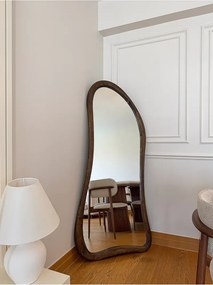 Ολόσωμος καθρέφτης με φυσικό ξύλινο πλαίσιο Πολύχρωμο 180x80 cm