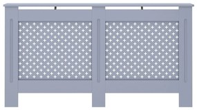 vidaXL Κάλυμμα Καλοριφέρ Ανθρακί 152 x 19 x 81,5 εκ. από MDF