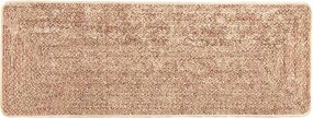 vidaXL Χαλί Runner MARSA Κίτρινο 100 x 250 cm Πολυέστερ και PVC