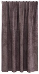 vidaXL Βελούδινες Κου curtains 2 τεμ. με οπές Καφέ 140x140 εκ.