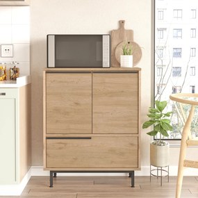 Kitchen Cabinet On8A-S Walnut