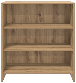 vidaXL Μπουφές Μασίφ Δρυ 70x41x75 εκ Επεξεργασμένο Ξύλο