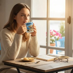 Σετ κεραμική κούπα Souvenir - 12pcs - Greece - 241109