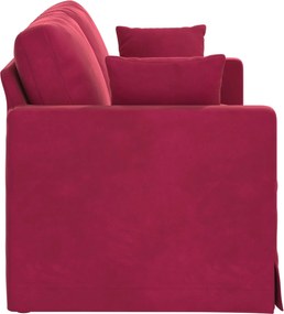 vidaXL Καναπές Κόκκινο