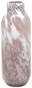 Βάζο Φυσητό Φυσαλίδες 15-00-23917 Φ12x33cm Somon-White Marhome Glass