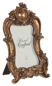 Κορνίζα DKD Home Decor 15 x 2 x 25 cm Χρυσό Ρητίνη