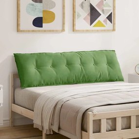 vidaXL Μαξιλάρι Πλάτης Ανοιχτό Πράσινο 160 x 50 cm