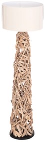 ΔΙΑΚΟΣΜΗΤΙΚΟ ΦΩΤΙΣΤΙΚΟ ΔΑΠΕΔΟΥ ALTAR HM4429 DRIFTWOOD--ΛΕΥΚΟ PVC Φ45x153Υεκ.