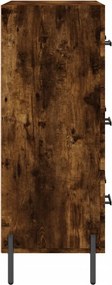 vidaXL Ντουλάπι Καπνιστή Δρυς 69,5 x 34 x 90 εκ. Επεξεργασμένο Ξύλο