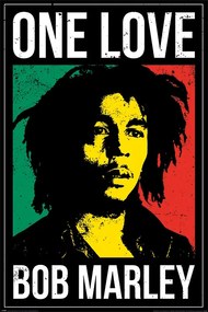 Αφίσα Bob Marley - One Love, (61 x 91.5 cm)