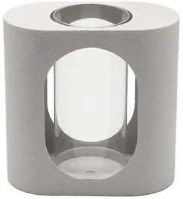 Βάση Ρεσώ Ntaf 033249 18x10x18,3cm White Μέταλλο,Γυαλί