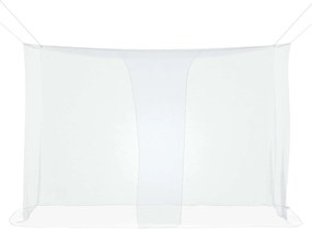 vidaXL Δίχτυ κουνουπιών για κρεβάτι 3 τμχ. 156 mesh Λευκό Πολυεστέρας